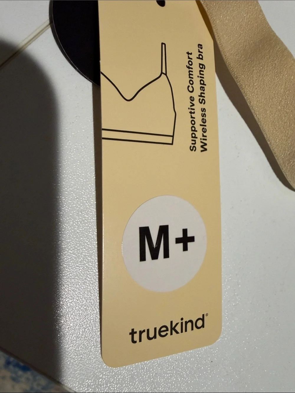 2 Truekind supportive comfort wireless shaping bras new in pkg size M/L 10210